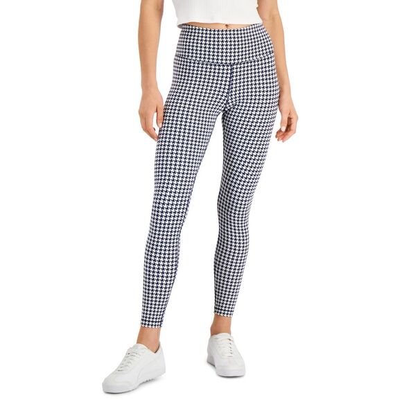 INC Houndstooth Compression Leggings, Created for Macy's - Houndstooth Size S - Picture 1 of 3